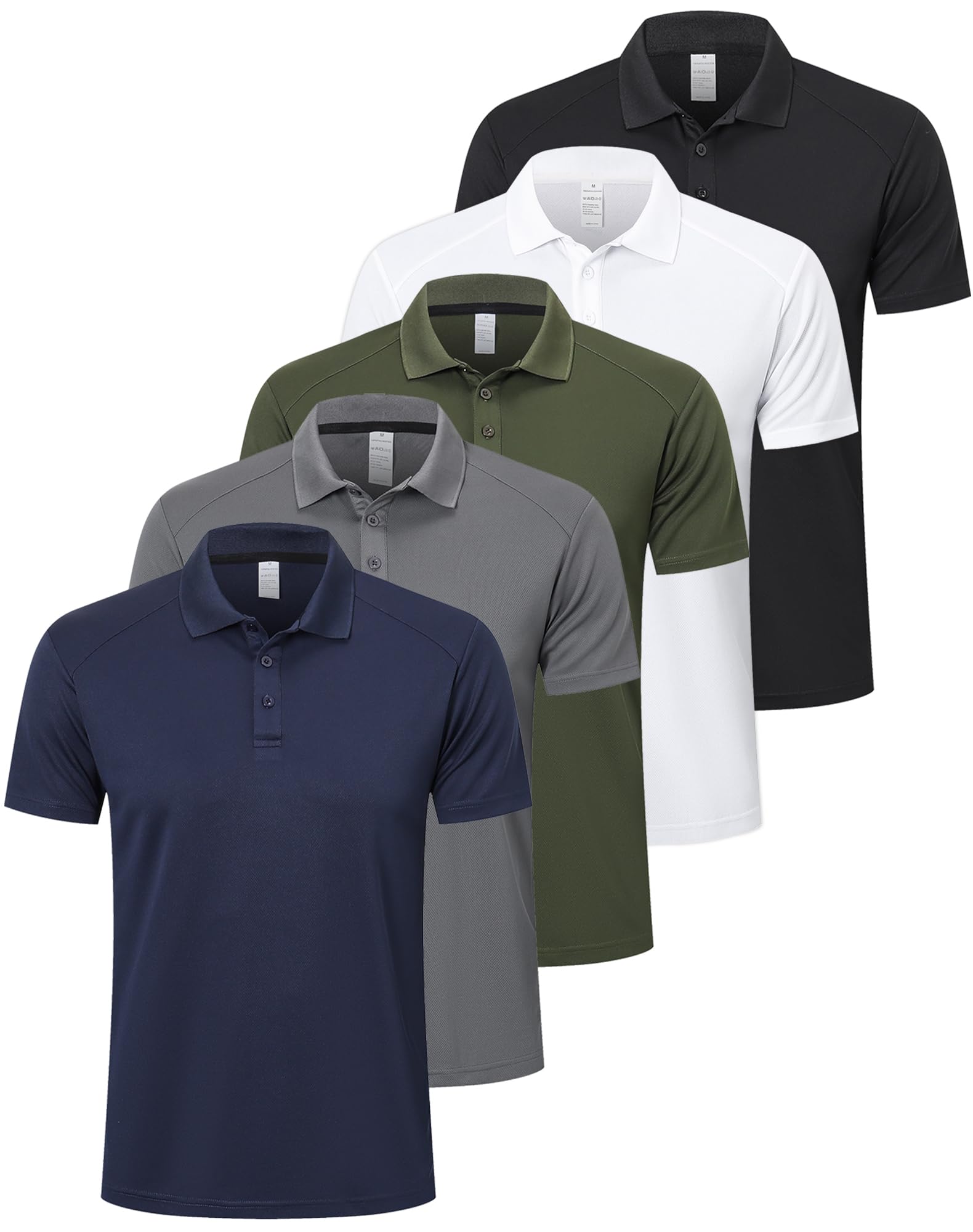 ZENGVEE Polo Casual Deportivo Elite